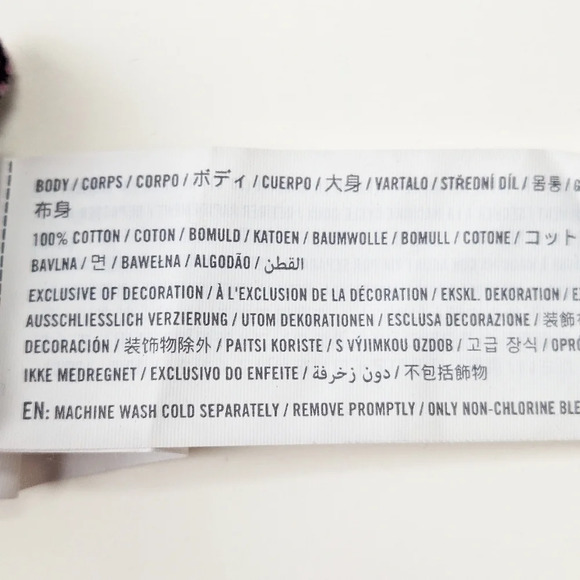 Hollister Men Large‎ Black Tie-Dye Long Sleeve Crew-Neck Graphic Logo Tee Shirt - Picture 11 of 11